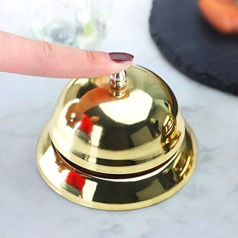 أجراس الاتصال الصغيرة، جرس مكتب الضغط اليدوي، جرس الطاولة، جرس رنين من سبيكة النادل، جرس خدمة تدريب الحيوانات الأليفة، حلقة يدوية in Kuwait