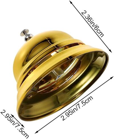 أجراس الاتصال الصغيرة، جرس مكتب الضغط اليدوي، جرس الطاولة، جرس رنين من سبيكة النادل، جرس خدمة تدريب الحيوانات الأليفة، حلقة يدوية in Kuwait