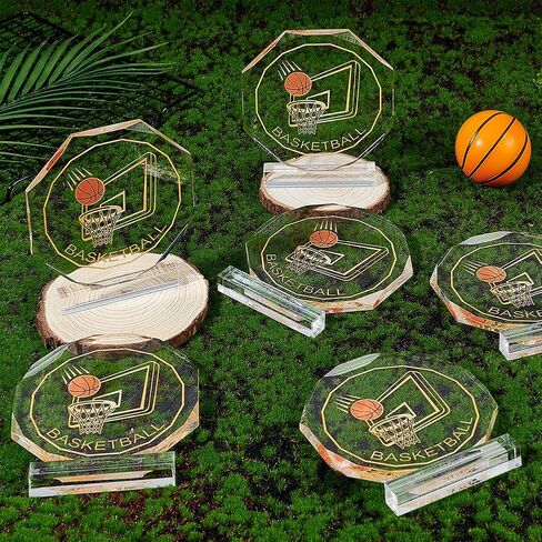 OLYCRAFT 6 قطعة 4.7x5.3 بوصة كأس رياضي الاكريليك ميداليات جوائز بطل الكأس للرياضة المنافسة جوائز تذكارية الحاضر in Kuwait