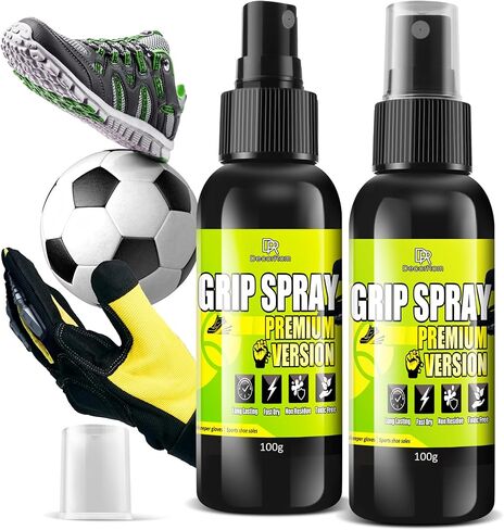 Grip Spray, 7oz Basketball Shoe Grip Spray Premium Version Edge Traction Spray, Improving Basketball Shoe Grip & Anti Slip for Enhancing Grip of Goalkeeper Gloves, Various Rackets, Sports Shoe Soles in Saudi Arabia