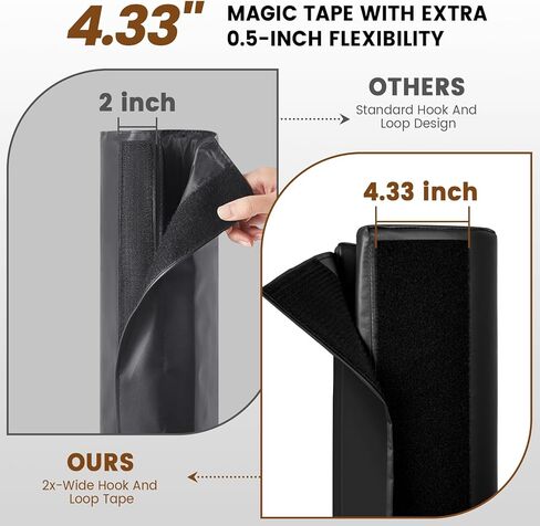 وسادة عمود كرة السلة JOMOQ مقاس 72 بوصة و60 بوصة 4.33 بوصة أشرطة معززة مقاومة للهب ومقاومة للماء بطانة عمود كرة السلة في الهواء الطلق، وصالات الألعاب الرياضية، والكراجات، ولف العمود لتغطية عمود الطابق السفلي in Kuwait