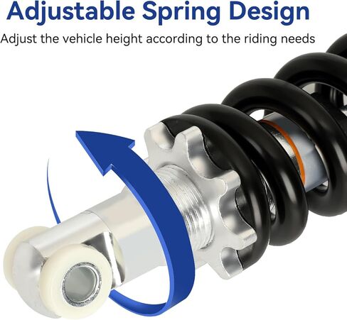 SHIQINHA MX650 Rear Shock Absorber Replacement for Razor MX500 MX650 SX500 McGrath Dirt Rocket Bike, 7.87" 200mm Rear Shock Compatible with Pit Bike Maximum Load 1500LBS in Kuwait