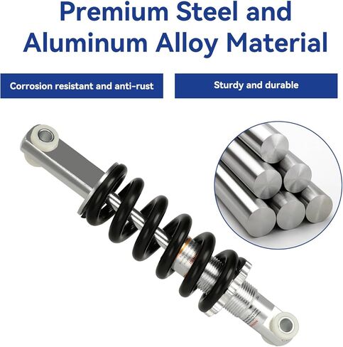 SHIQINHA MX650 Rear Shock Absorber Replacement for Razor MX500 MX650 SX500 McGrath Dirt Rocket Bike, 7.87" 200mm Rear Shock Compatible with Pit Bike Maximum Load 1500LBS in Kuwait