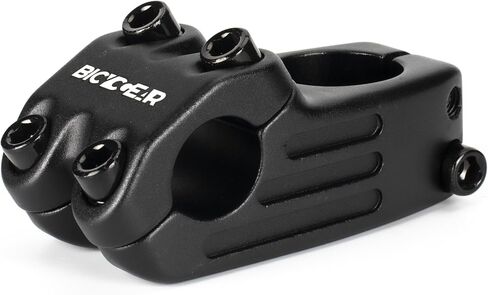 BICYCGEAR 22.2 دراجة الجذعية 48mm 0 درجة مزورة سبيكة جذع دراجة للدراجات ذات تروس ثابتة BMX ركوب الدراجات، الرمال انتقد in Saudi Arabia
