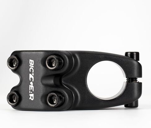 BICYCGEAR 22.2 دراجة الجذعية 48mm 0 درجة مزورة سبيكة جذع دراجة للدراجات ذات تروس ثابتة BMX ركوب الدراجات، الرمال انتقد in Saudi Arabia