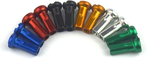Vdaxvme 60x Colorful Road Bicycle Spoke Nipples 14G 2mm DiameterMountain Road Bike Long 12mm Cycling Replacement Accessory Wheel Bike Nipple Cap in Saudi Arabia