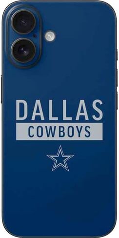 غلاف هاتف Skinit متوافق مع iPhone 16 - تصميم مرخص رسميًا من NFL Dallas Cowboys in Kuwait