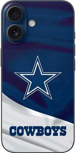 غلاف هاتف Skinit متوافق مع iPhone 16 - تصميم مرخص رسميًا من NFL Dallas Cowboys in Kuwait