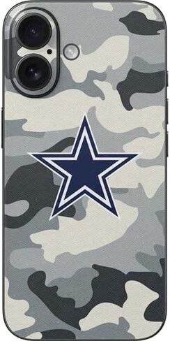 غلاف هاتف Skinit متوافق مع iPhone 16 - تصميم مرخص رسميًا من NFL Dallas Cowboys in Kuwait