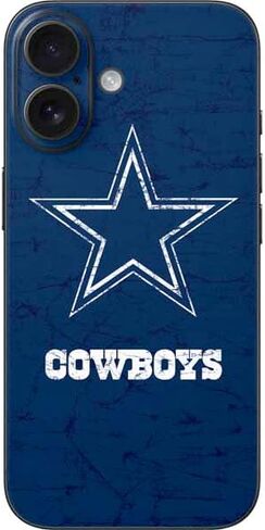 غلاف هاتف Skinit متوافق مع iPhone 16 - تصميم مرخص رسميًا من NFL Dallas Cowboys in Kuwait