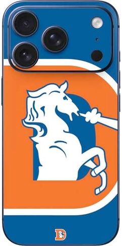 غلاف هاتف Skinit متوافق مع iPhone 17 Pro Max - تصميم مرخص رسميًا من NFL Denver Broncos in Saudi Arabia