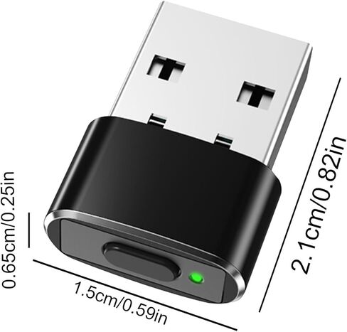 Virtual Mouse Mover Jiggler Simulate Mouse Movement Device USB Port Undetectable Shaker for Computer Laptop in Saudi Arabia