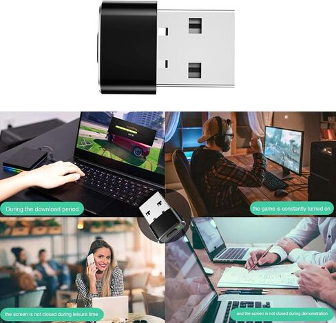 Virtual Mouse Mover Jiggler Simulate Mouse Movement Device USB Port Undetectable Shaker for Computer Laptop in Saudi Arabia