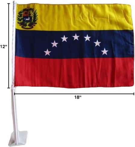 12x18 Venezuela 7 Star Premium Car Vehicle 12"x18" Flag in Saudi Arabia