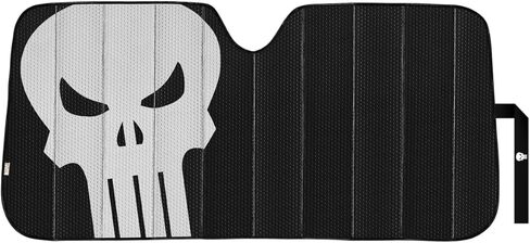 Punisher 887467 Logo Matte Accordion Sunshade in Saudi Arabia