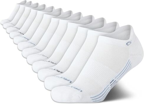 Calvin Klein Womens No Show Socks - 12 Pack Soft Cushioned Athletic Low Cut Socks for Sneakers Loafers Boat Shoes (4-10) in Saudi Arabia