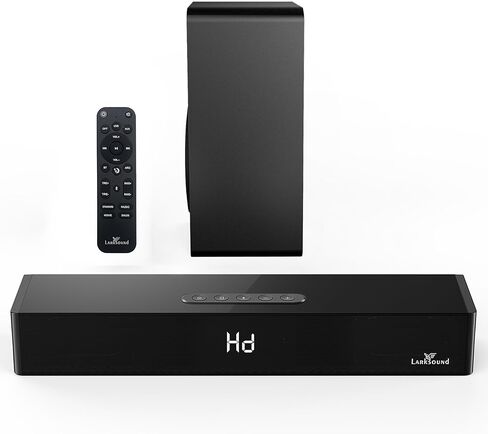 2.1 CH Sound Bar with Subwoofer, 31" Soundbar for Smart TV with HDMI, Optical, AUX, Bluetooth, USB - Surround Sound System in Saudi Arabia
