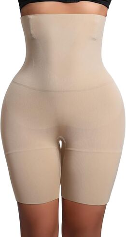 Seamless High Waist Control Panties Slimming Tummy Waist Trainer Body Shaper Shapewear Women's Sheath Flat Belly Butt Lifter in Saudi Arabia