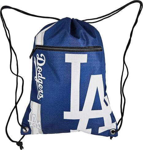 حقيبة ظهر FOCO Los Angeles Dodgers ذات الشعار الكبير مع جيب بسحاب ثانٍ - حقيبة Dodgers ذات إصدار محدود - MLB Gear - أظهر روح فريقك مع معدات LA Dodgers Fan Gear المرخصة رسميًا in Kuwait
