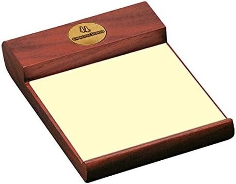 Churchill Downs Logo Brass Emblem Sienna Note Pad Holder IMC-Retail in Saudi Arabia
