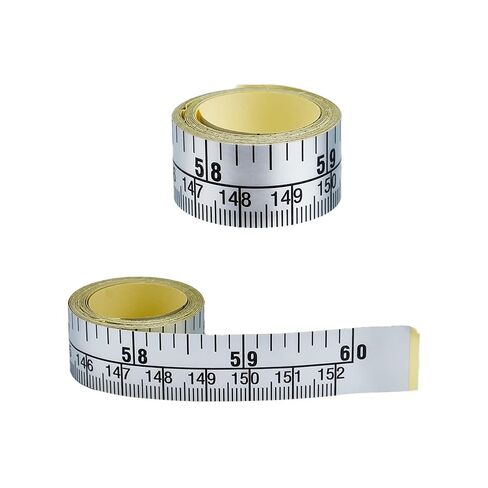 2PCS Fishing Measuring Sticker Waterproof 60 inch Self Adhesive Fishing Rulers for Kayaks Boat Coolers Marine Workbenches in Saudi Arabia