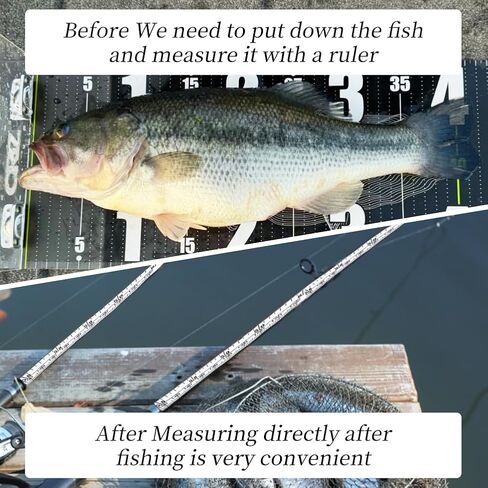 2PCS Fishing Measuring Sticker Waterproof 60 inch Self Adhesive Fishing Rulers for Kayaks Boat Coolers Marine Workbenches in Saudi Arabia