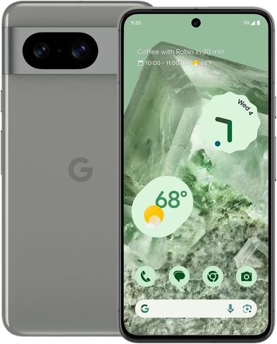 Google Pixel 8 5G,US Version, 128 GB Obsidian - Unlocked (Renewed) in Saudi Arabia