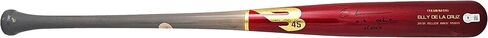 Elly De La Cruz موقعة من Red Player Model Bat Reds "M.L.B Debut 6/6/23" Beckett BAS Witness in Kuwait