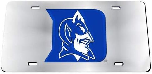 Wincraft Duke University L0454067 Crystal Mirror License Plate in Saudi Arabia