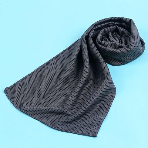 1PC Quick - Dry Cooling Towel for Sports and Fitness, Grey in Saudi Arabia