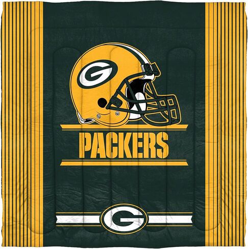 Northwest NFL Green Bay Packers Comforter and Sham Set, Full/Queen, Safety in Saudi Arabia