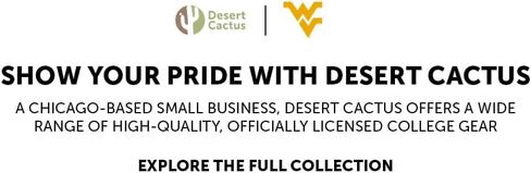 أطباق ورقية من Desert Cactus West Virginia University WVU Mountaineers عدد 20 أطباق مستديرة مقاس 9 بوصة للبوابات الخلفية والحفلات والتخرج والمناسبات (التصميم A) in Saudi Arabia