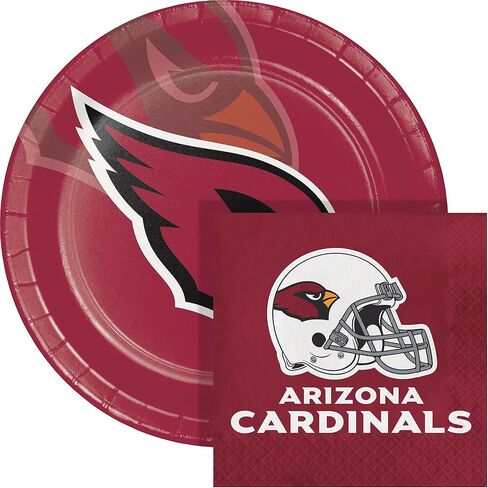 Trendware New Orleans Saints Paper Plate and Napkin Party Kit, Serves 16 in Saudi Arabia
