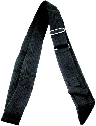 Sikh Kirpan Religious Ceremonial Dagger, 7 Inch Stainless Steel, Black with Gatra Belt in Kuwait