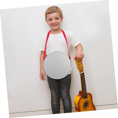 SWOOMEY 1 Set Red Marching Snare Drum for Lightweight Handheld Drum with Convenient Strap for Outdoor Performances Enhances Team Spirit and Music Enjoyment in Saudi Arabia