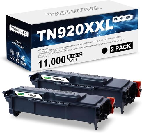 TN920XXL TONER TONER خرطوشة 11000 صفحة متوافقة مع الأخ TN920XXL TN920XL TN920 TN-920 لـ HL-L5210DN HL-L5210DW HL-L5210DWT HL-L5215DW HL-L6210DW HL-L6210DWT in Kuwait