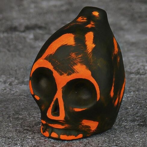 Comidox 1PC Aztec Death Whistle - Handcrafted Ceramic Skull Instrument Replica, No Battery Required for History Enthusiasts & Collectors in Saudi Arabia
