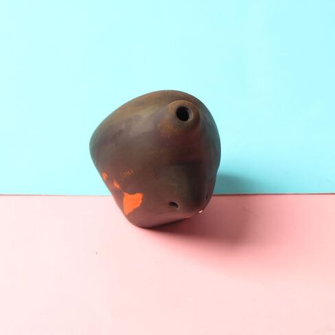 Comidox 1PC Aztec Death Whistle - Handcrafted Ceramic Skull Instrument Replica, No Battery Required for History Enthusiasts & Collectors in Saudi Arabia