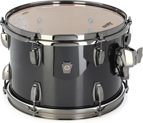 Ludwig Classic Maple Mounted Tom - 8 inches x 12 inches, Sable Black, Sweetwater Exclusive in Saudi Arabia