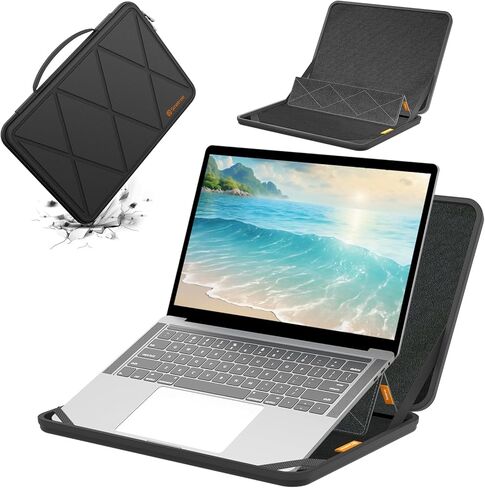 Smatree MS79 Hard EVA Protective Sleeve Case with Stand Compatible for 15.6 inch Samsung Galaxy Book4/Galaxy Book3 Laptop Notebook Bag in Kuwait