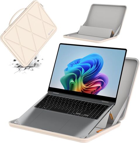 Smatree MS79 Hard EVA Protective Sleeve Case with Stand Compatible for 15.6 inch Samsung Galaxy Book4/Galaxy Book3 Laptop Notebook Bag in Kuwait