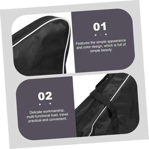 Garneck Harp Gig Bag Padded Harp Case Oxford Cloth Lightweight Storage Bag Comfortable Carrying Case in Saudi Arabia