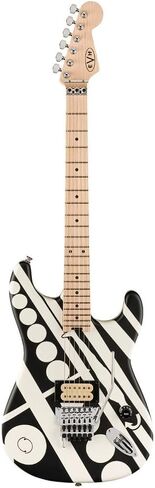 EVH Striped Series Circles Electric Guitar - Crop Circles in Saudi Arabia