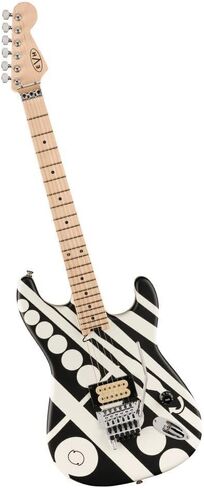 EVH Striped Series Circles Electric Guitar - Crop Circles in Saudi Arabia
