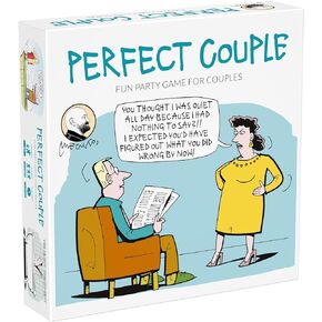 MDR Perfect Couple - Board Game for Couples Party Games for Adults The Perfect Fun Cards Game Date Night Table Card Games Travel Great Valentines, Anniversary, & Wedding Gift for Couples