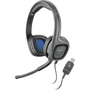 Plantronics 80935-21 Audio 655 USB Multimedia Headset with Noise Canceling Microphone for PC and Mac