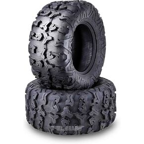 (2) Premium FREE COUNTRY 8PR ATV/UTV Tires 25x11x12 fit 07-10 John-Deere GATOR XUV 620I/850D