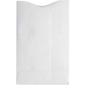أكمام بطاقة الائتمان LUXPaper Tyvek | 2 1/4 بوصة × 3 1/2 بوصة | أبيض | 14 رطل. نص | 1,000 الكمية