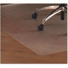 بساط كرسي من البولي كربونات Floortex مقاس 60 بوصة × 48 بوصة للأرضيات الصلبة، شفاف (FR1215219ER) in Kuwait