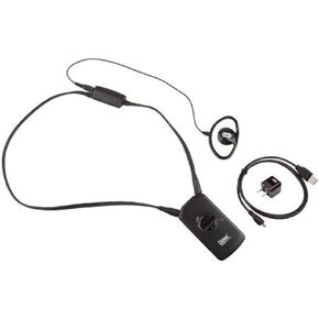 Listen Technologies MH-4200-072-P1 Meeting House Receiver Package 1, Includes MH-4200-072 Receiver, LA-421 1-Port USB Charger, LA-430 Ear Phone/Neck Loop Lanyard and LA-401 Universal Ear Speaker